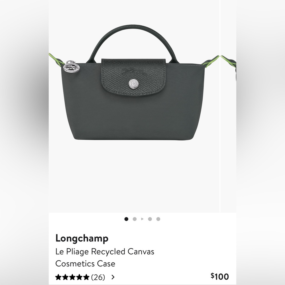 Never used Longchamp Le Pliage Canvas Case